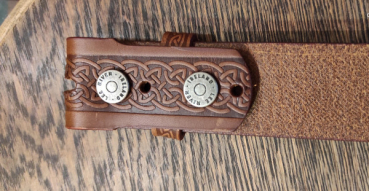 Preview: Gürtel "Snap-on-Belt Finn" braun